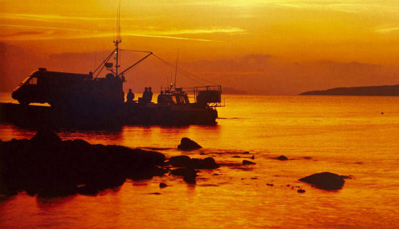 Catch Landed Isle of Lewis