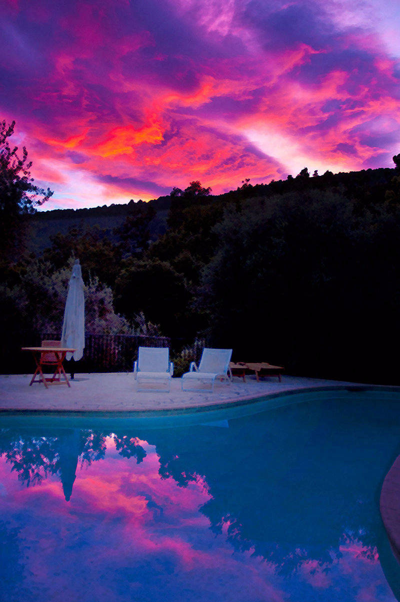 Pool and Sky