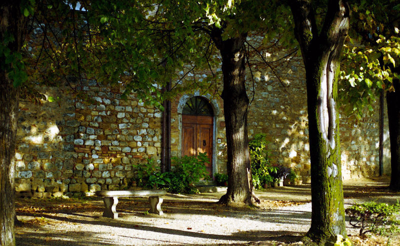 Bench of Tranquility San Gimignano Italy